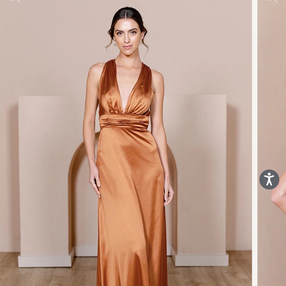 Revelry Dylan satin indie blue